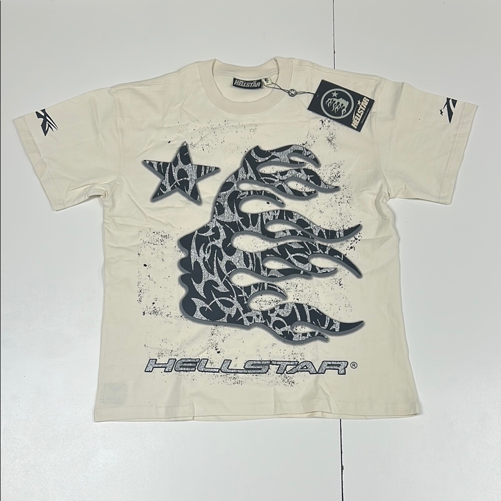 Hellstar black and white tee